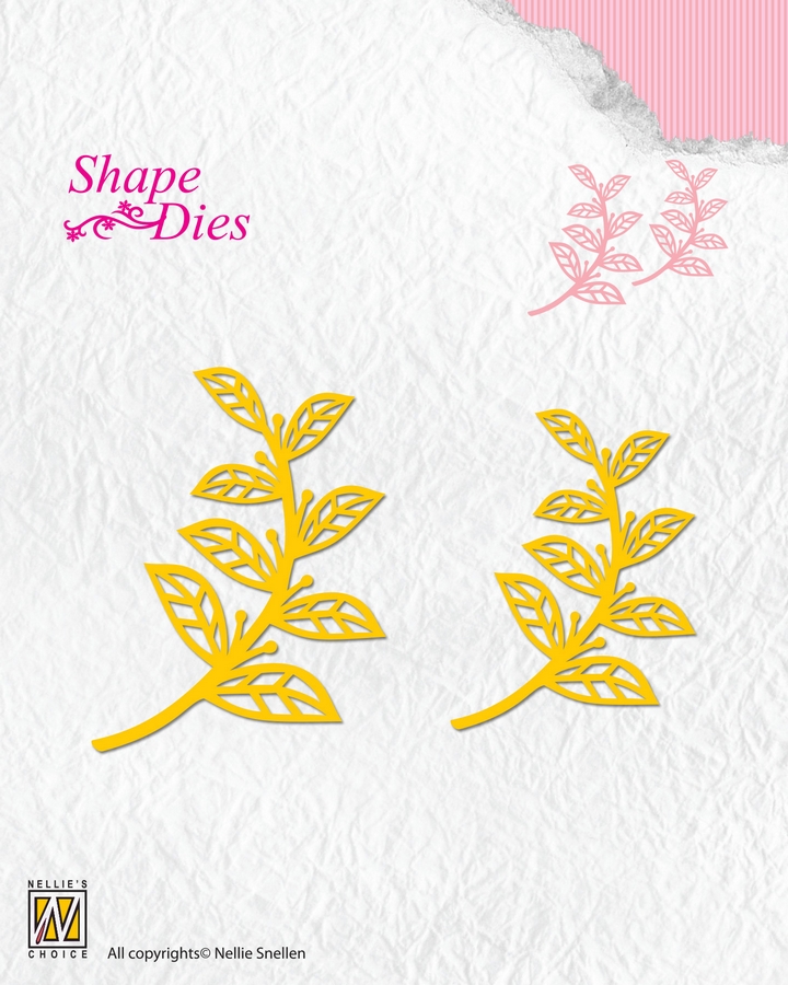 Nellie Snellen Shape Dies - Leaves-2