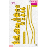 Nellie Snellen Shape Dies Slim Line Size - Village Nellie Snellen Shape Dies Slim Line Size - Village