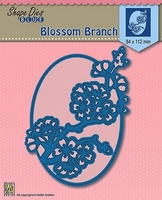 Nellie Snellen Shape Die Blue - Blossom Branch