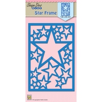 Nellie Snellen Shape Dies Blue - Star Frame