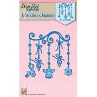 Nellie Snellen Shape Dies Blue - Christmas Hanger