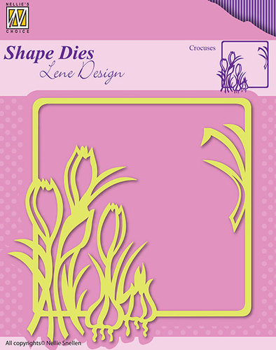 Nellie Snellen Shape Dies - Spring Flowers Crocuses