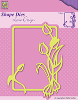 Nellie Snellen Shape Dies - Spring Flowers Tulips