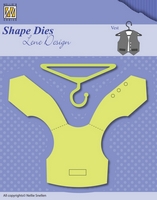 Nellie Snellen Shape Dies Men Things - Vest & Clothes Hanger