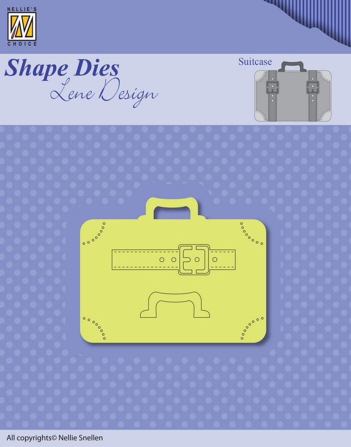 Nellie Snellen Shape Dies Men Things - Suitcase