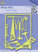 Nellie Snellen Shape Dies Men Things - Handy Man