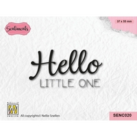 Nellie Snellen Clear Stamp - Hello Little One