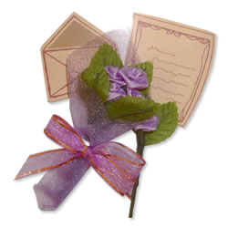 Adhesive Ribbon Rose / Letter Set Adhesive Ribbon Rose / Letter Set