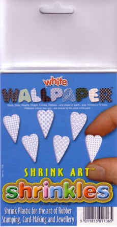 Shrinkles - White Wallpaper