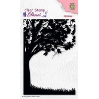 Nellie Snellen Clear Stamp Silhouette - Tree 2