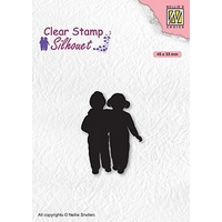 Nellie Snellen Clear Stamp Silhouette - Close Friends