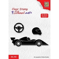 Nellie Snellen Clear Stamp Silhouet - Formula One Serie 1