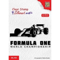 Nellie Snellen Clear Stamp Silhouet - Formula One Serie 2
