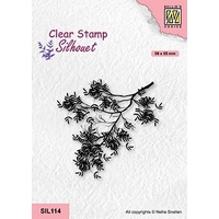 Nellie Snellen Clear Stamp Silhouette - Acacia Branch
