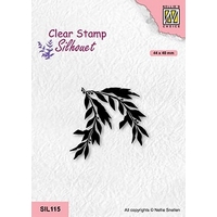 Nellie Snellen Clear Stamp Silhouette - Willow Branch