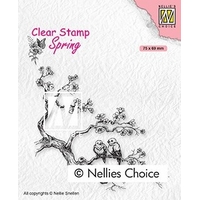 Nellie Snellen Clear Stamp Spring - Spring lovers