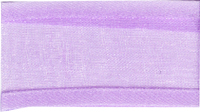 Satin Edge Organza - Lilac 10mm x 25m Satin Edge Organza - Lilac 10mm x 25m