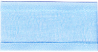 Satin Edge Organza - Sky 10mm x 25m Satin Edge Organza - Sky 10mm x 25m