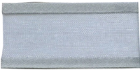 Satin Edge Organza - Grey 10mm x 25m