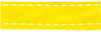 Grosgrain Edging - Lemon 16mm x 20m