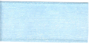 Organza Ribbon - Baby Blue 3mm x 50mtr