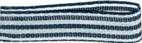 Polyester Stripe Ribbon - Black 10mm x 25m Polyester Stripe Ribbon - Black 10mm x 25m
