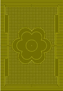 Nellie Snellen Sliding Stencils - Flower