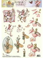 Studiolight A4 Flower Fairies 3D (10 Sheets) NOW HALF PRICE