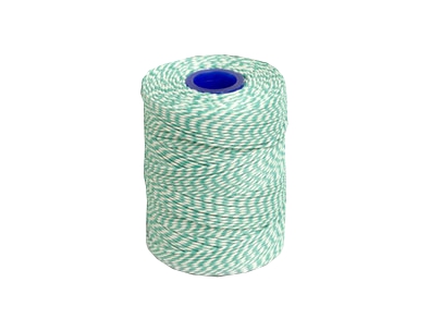 Rayon Twine Green/White 500mtrs Plus