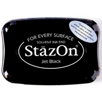 StazOn Inkpad - Jet Black StazOn Inkpad - Jet Black