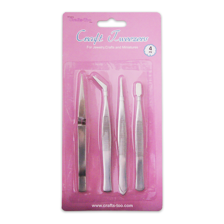 Crafts Too - Tweezer Pack (4 pcs)