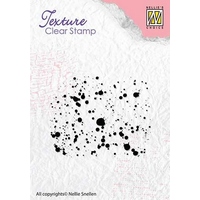 Nellie Snellen Texture Clear Stamp - Spatters