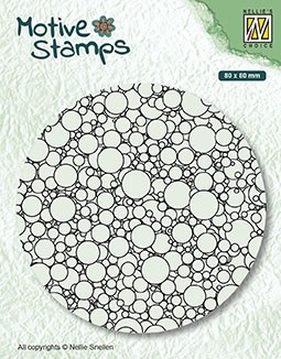 Nellie Snellen Texture Clear Stamp - Bubbles
