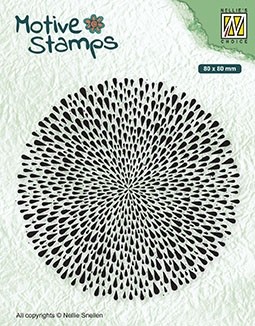 Nellie Snellen Motive Clear Stamp - Burst of Drops