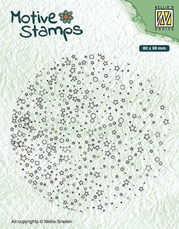 Nellie Snellen Motive Clear Stamp - Stars & Dots