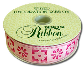 Wired Edged Sheer Daisy Design