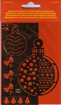 Multi Stencil - Bauble DQ5 Multi Stencil - Bauble DQ5