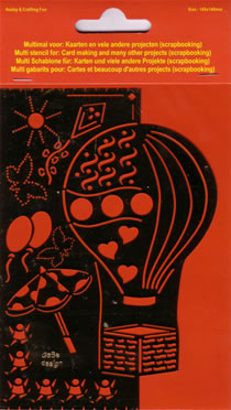 Multi Stencil - Hot Air Balloon DQ5 Multi Stencil - Hot Air Balloon DQ5