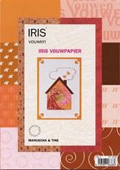 Iris Folding Paper - Oranges / Browns