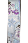 SALE Christmas Snowman Print Ribbon - Blue (63mm x 9.14m) SALE Christmas Snowman Print Ribbon - Blue (63mm x 9.14m)