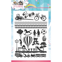 Yvonne Creations Clear Stamp - Tots and Toddlers