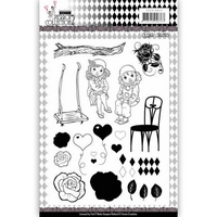 Yvonne Creations Pretty Pierrot 2 Clear Stamps Yvonne Creations Pretty Pierrot 2 Clear Stamps