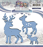 Yvonne Creations Colourful Christmas - Reindeer