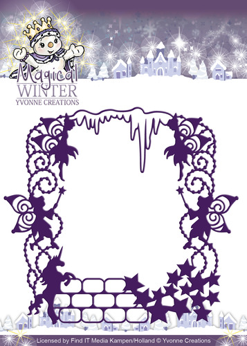 Yvonne Creations Magical Winter Cutting Die - Magical Frame