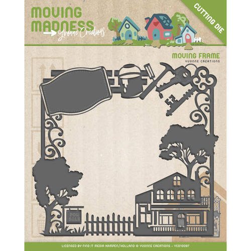Yvonne Creations Moving Madness Cutting Die - Moving Frame
