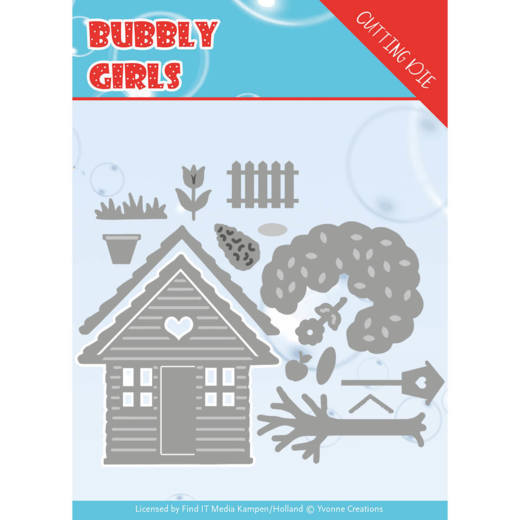 Yvonne Creations Bubbly Girls Cutting Dies - In the Garden