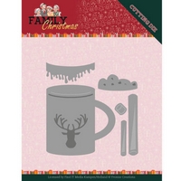 Yvonne Creations Family Christmas Cutting Dies - Hot Drink
