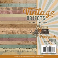 Yvonne Creations Vintage Objects Paper Pack