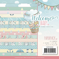 Yvonne Creations Welcome Baby Paper Pack