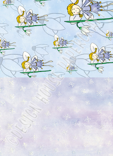 Design House Background Paper - Christmas Wishes 'Ella'